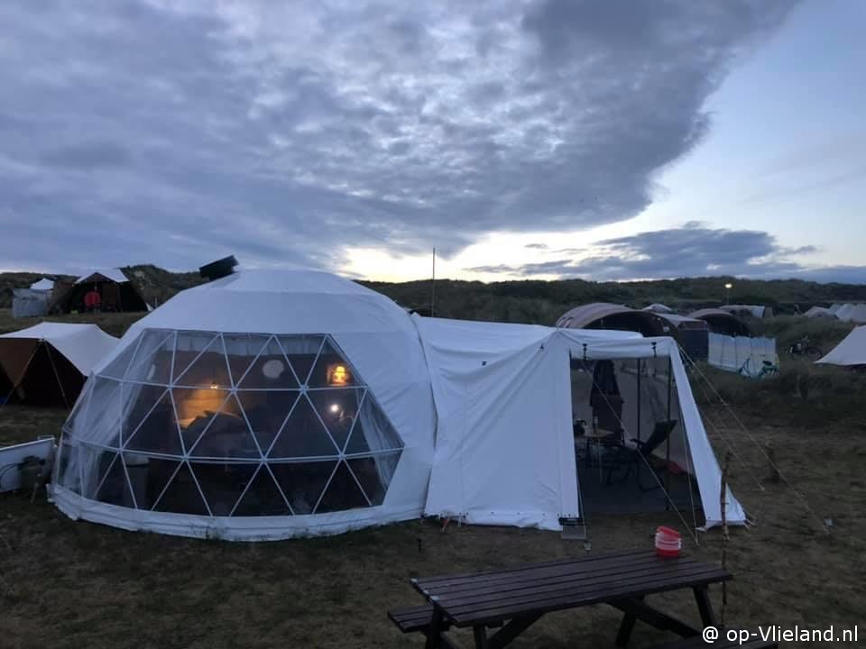 Grote Krab, Camping auf Vlieland